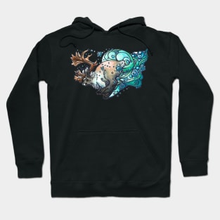 Arctic Jackalope Hoodie